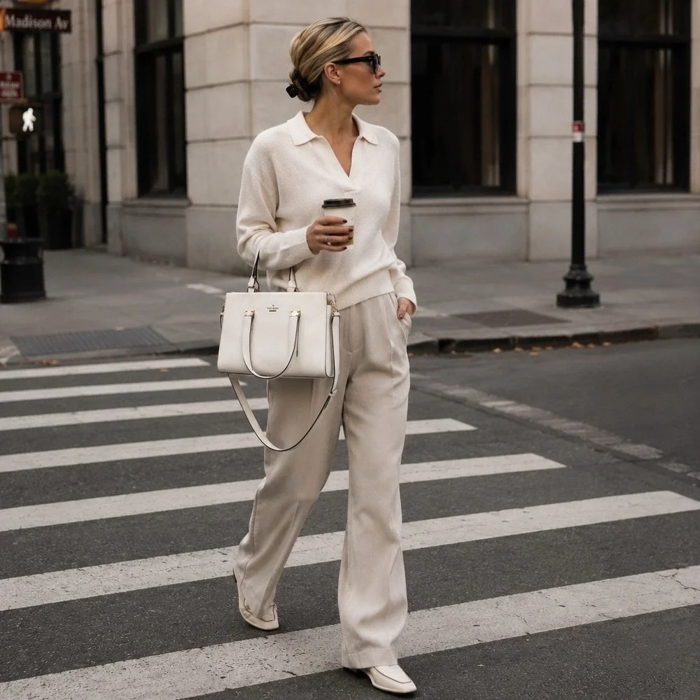 Kate Spade Bette Concord Street Bright White Leather Satchel Crossbody Bag